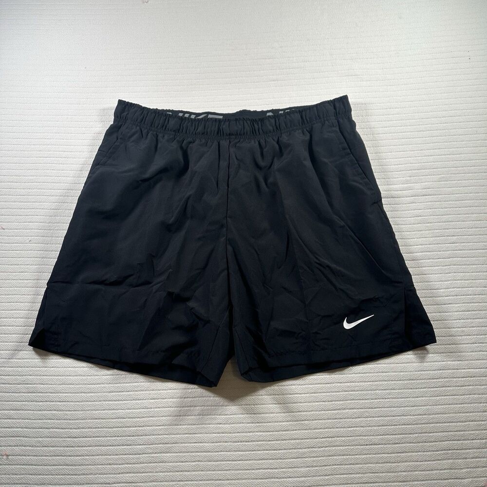 Nike Men’s Xl Black Dri-FIT Athletic Training Running Shorts New With Tags